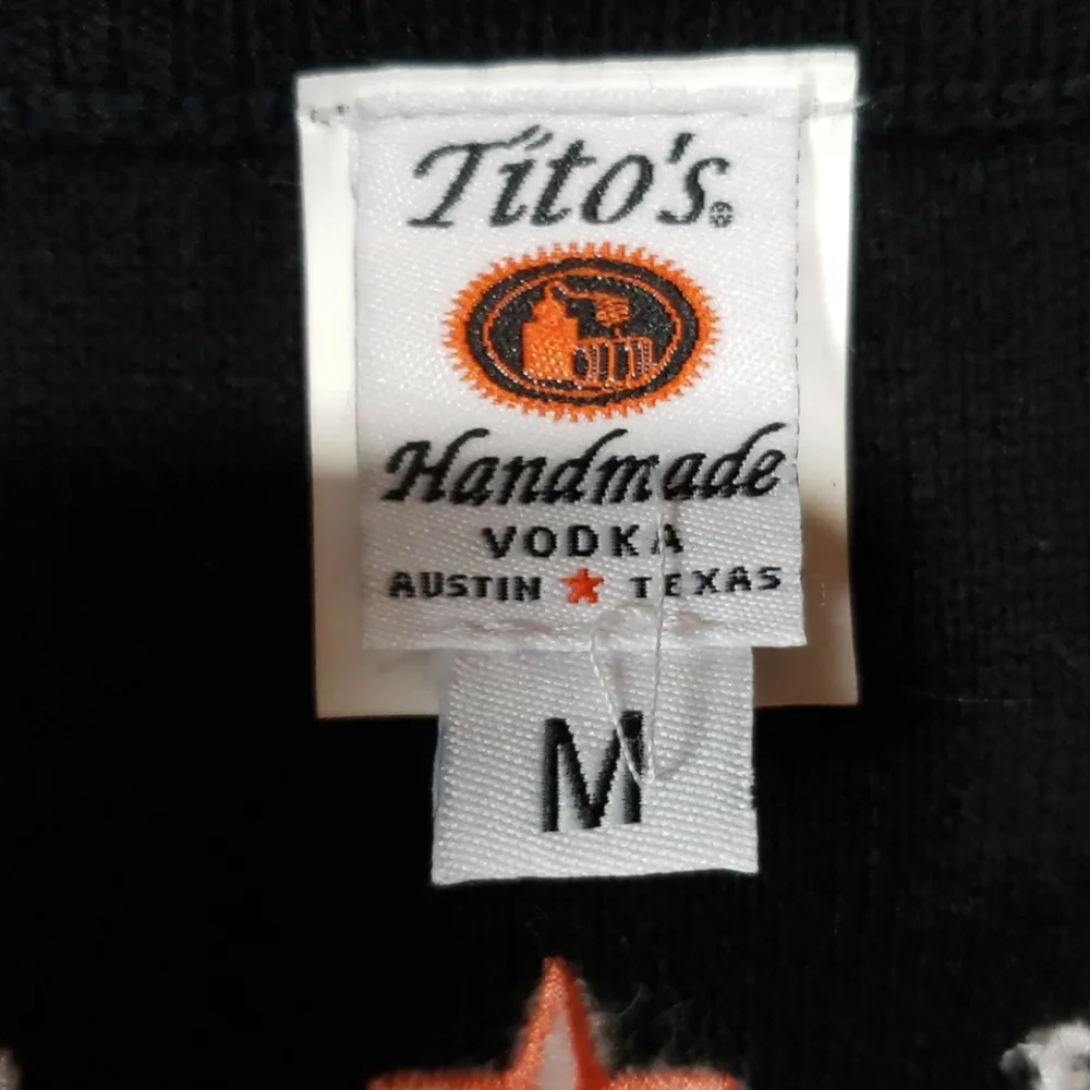 Tito’s Handmade Vodka Ugly Sweater 1/4 zip